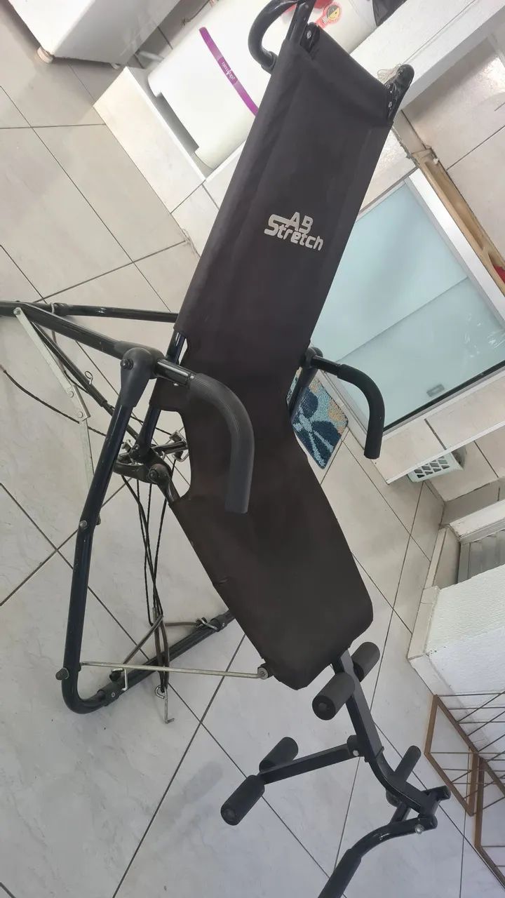 Cadeira ab strech semi nova