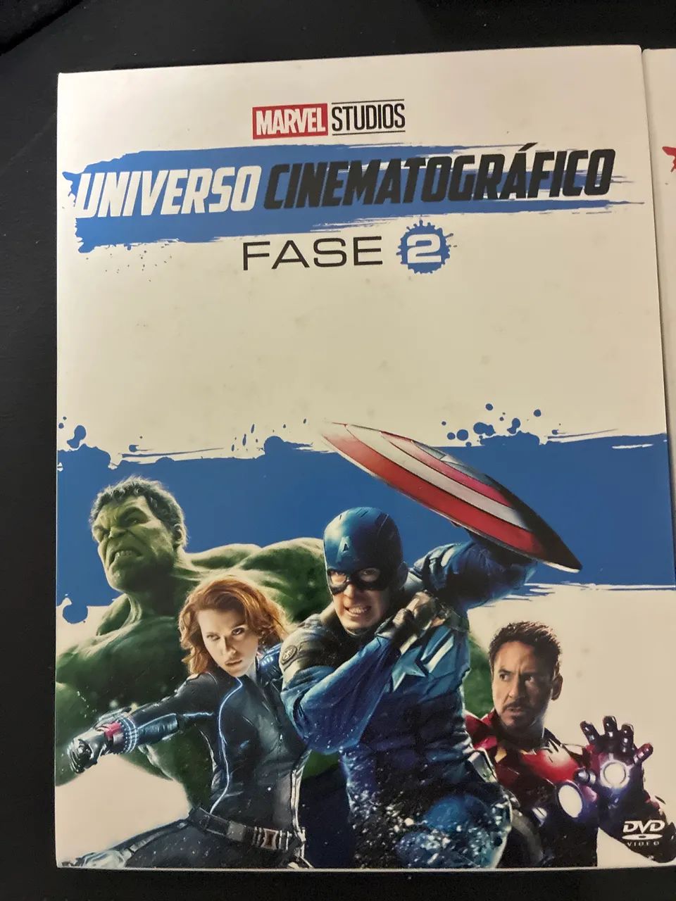 Universo cinematográfico marvel 1 e 2 dvd  - Foto 2
