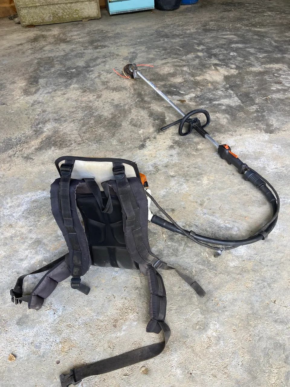 Roçadeira costal fr 220 stihl  - Foto 3