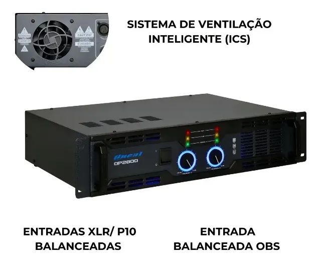 ONEAL AMP OP2800 500W  - Foto 4