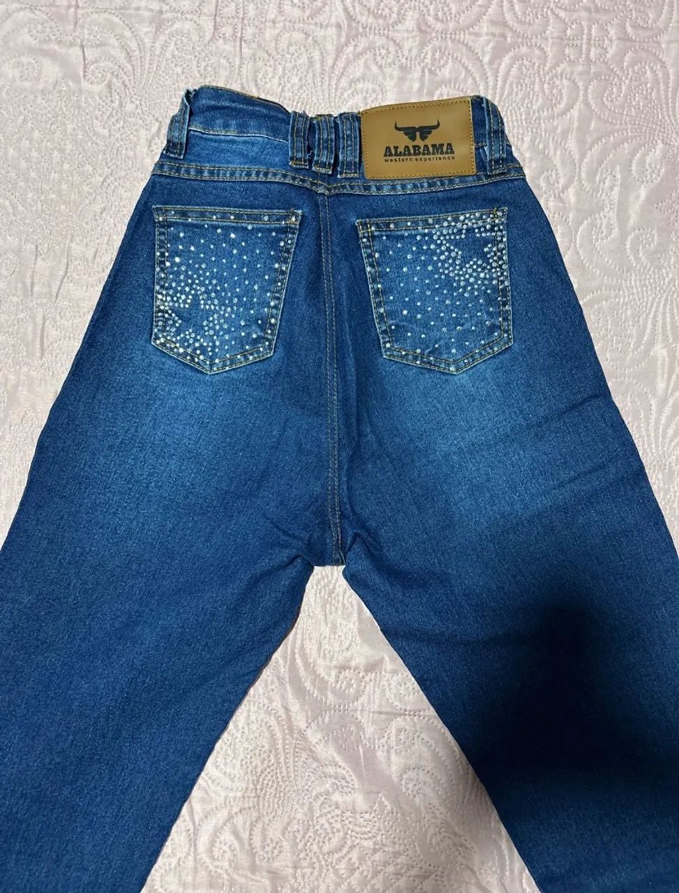 Calça Jeans Country com Brilho - Foto 5