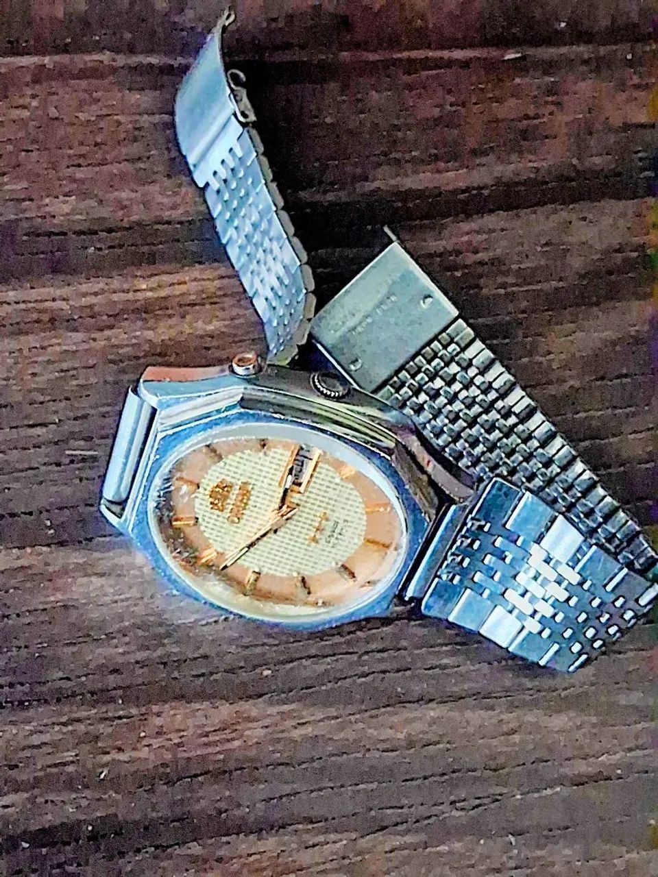 Relógio automático Orient Crystal 21 jewels