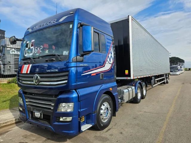 Vw Meteor 28.480 6x2 Ano 2025 Baixo Km Automático Mola + Baú 2 Eixo Nostra 0km 30 plt - Foto 9
