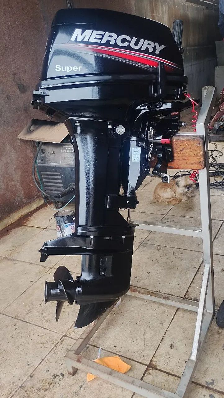 Motor Mercury super 15hp ano 2023 - Foto 5
