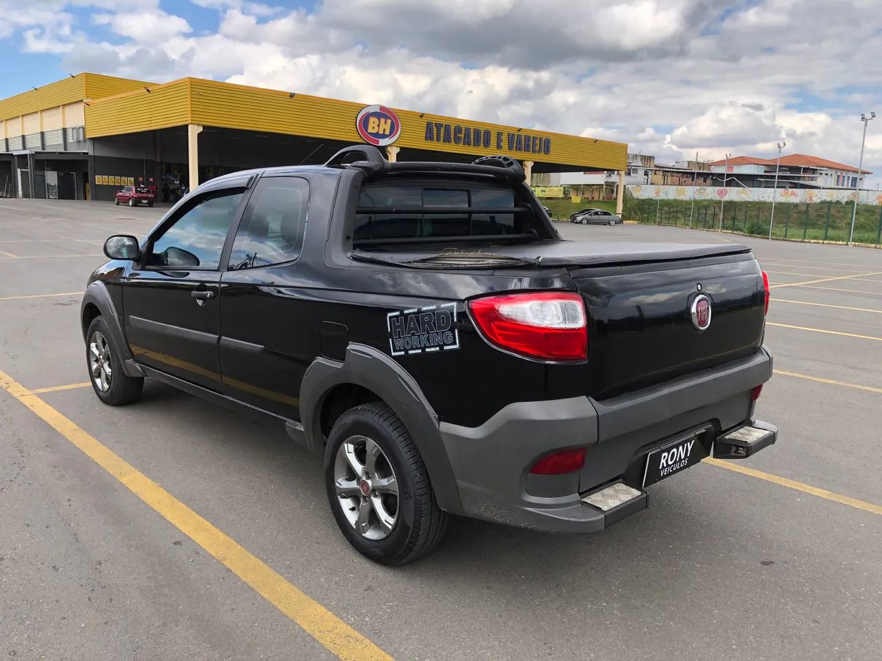 Fiat Strada Working Hard 1.4 Fire Flex 8V CD 2018 - Foto 5