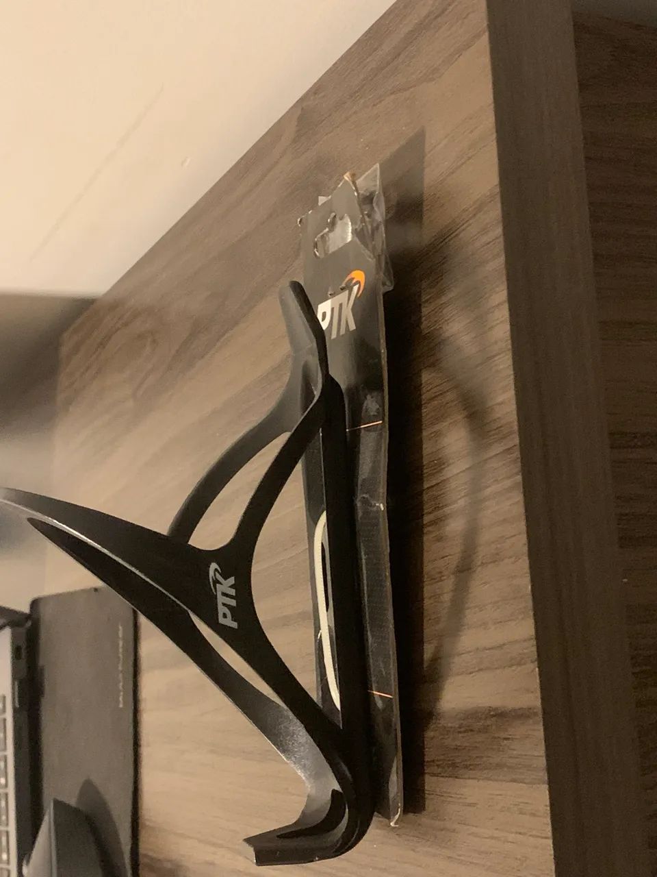     Suporte para Garrafa de Bicicleta PTK Preto Novo - Foto 2