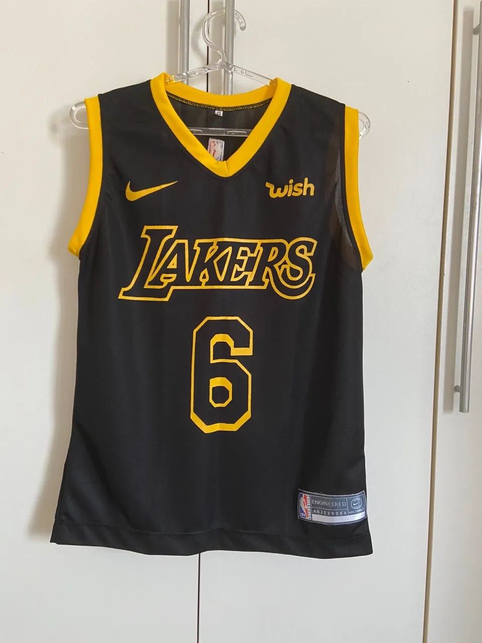 Camisa de basquete infantil