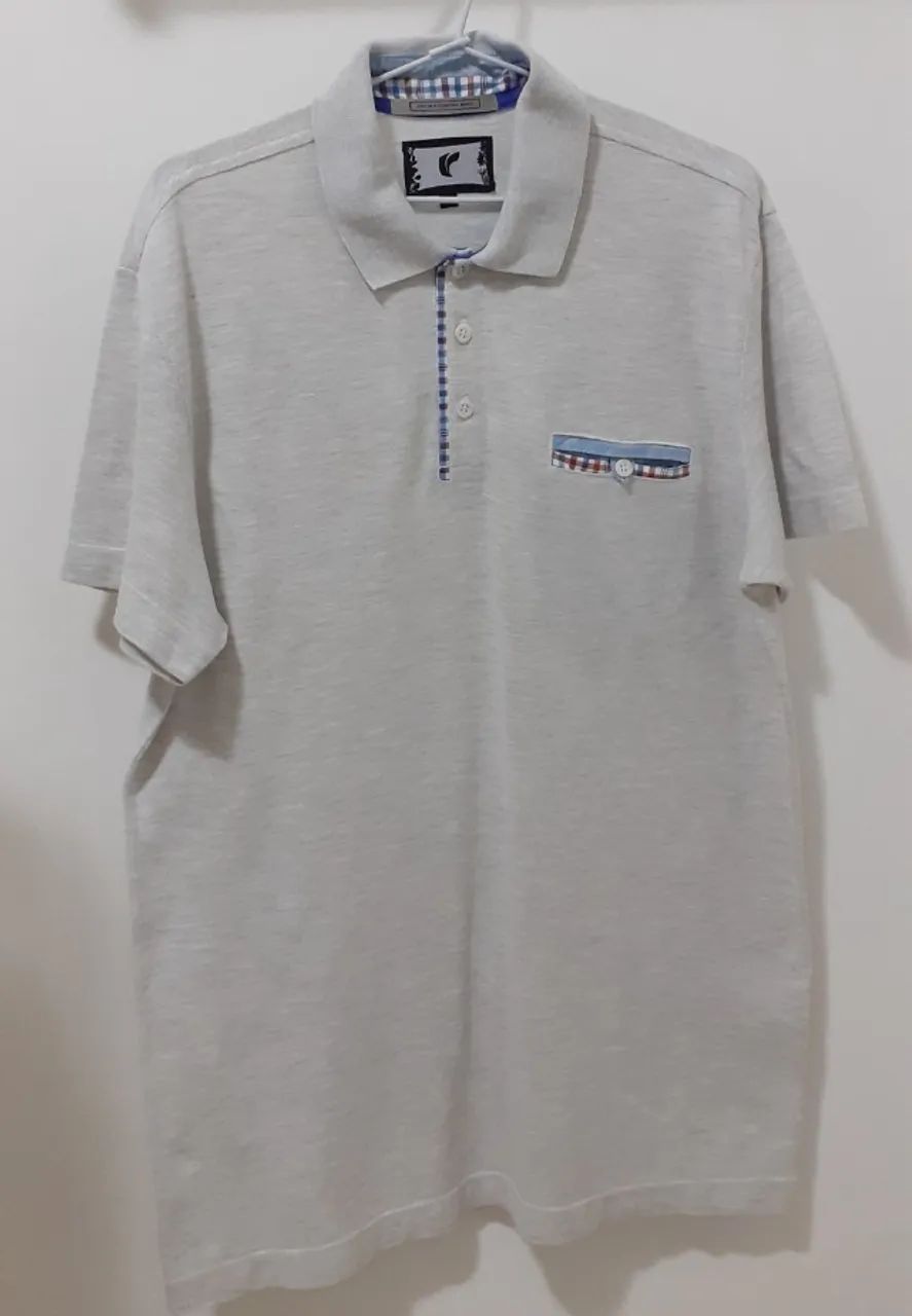 Camisa Polo Redley Mescla - Foto 3
