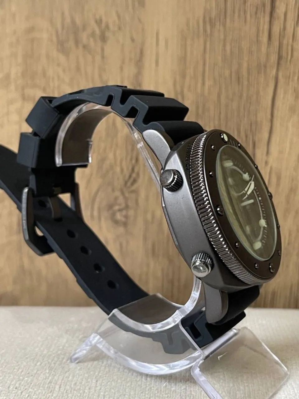 Relógio masculino pulseira de silicone Panerai - Foto 2