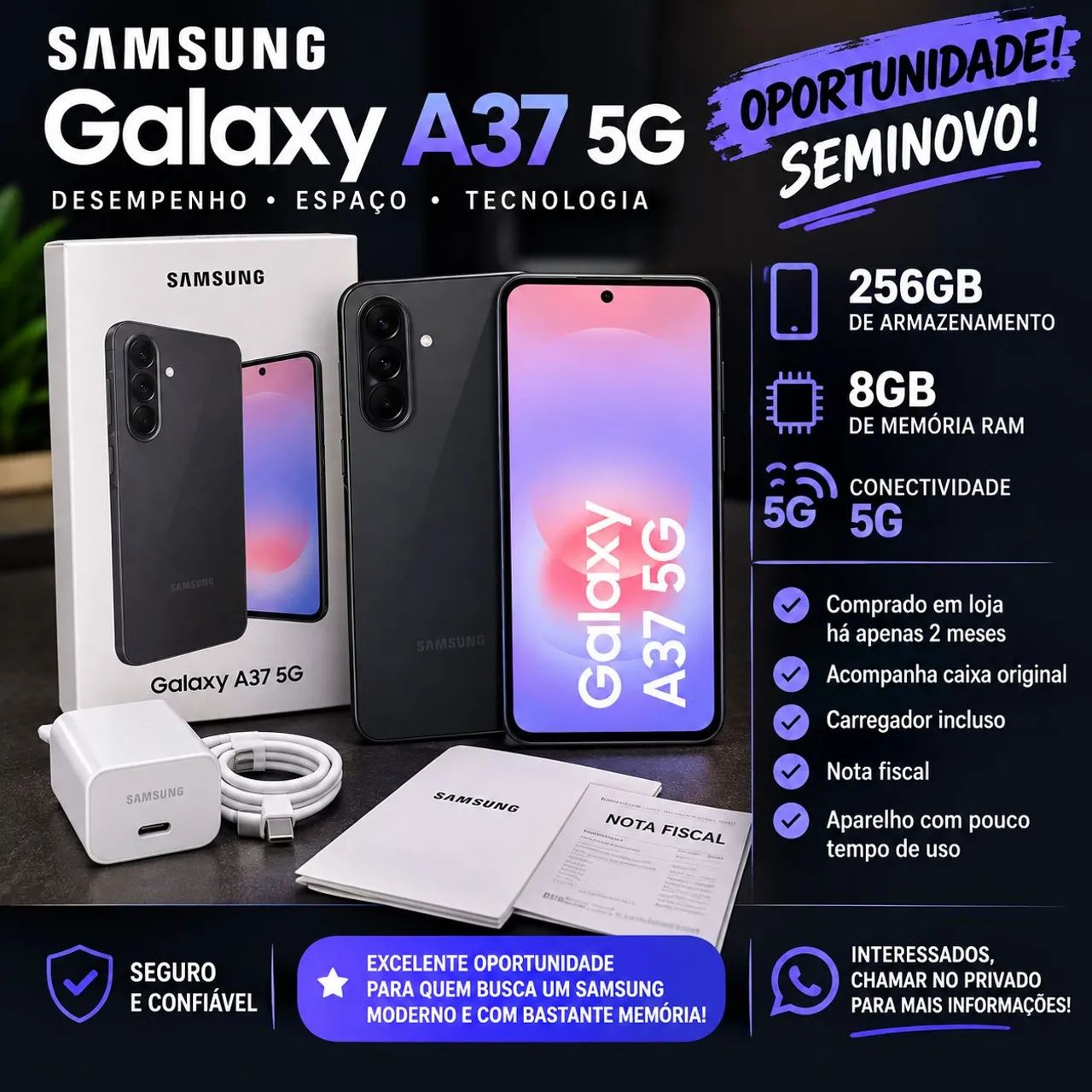 Samsung A37  - Foto 2