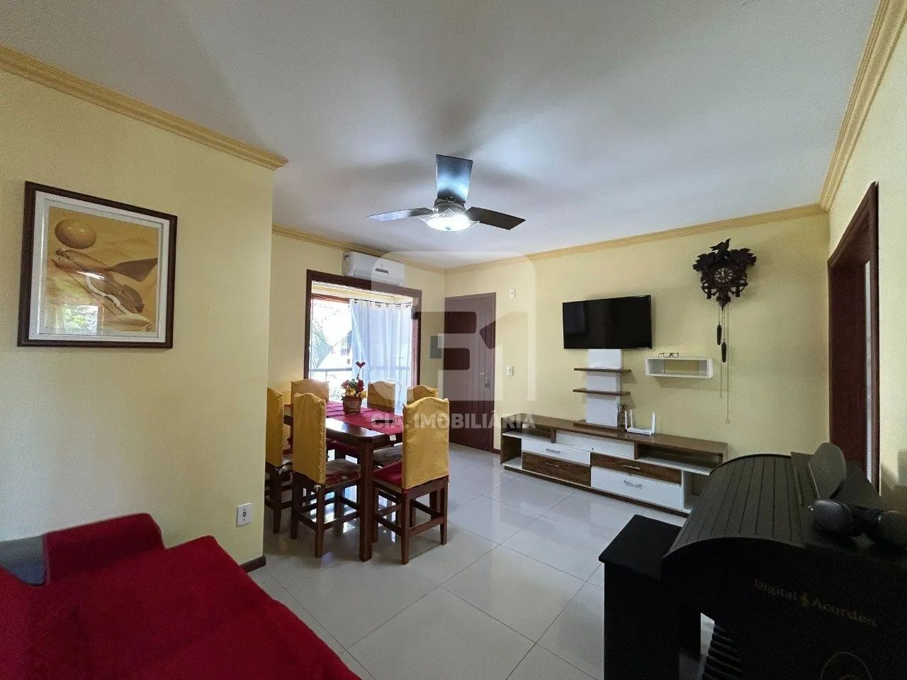 Apartamento 3 quartos semi mobiliado Canasvieiras - Foto 5