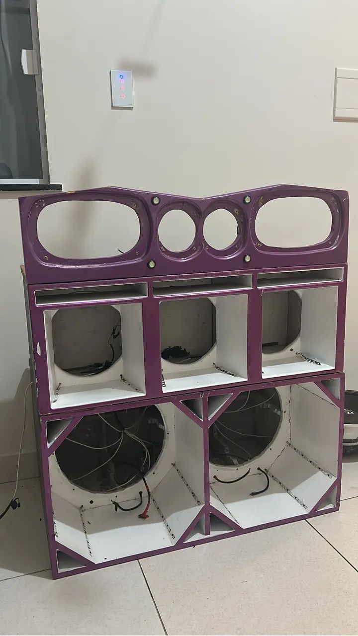 Vendo graves de 15 e estrutura  - Foto 2