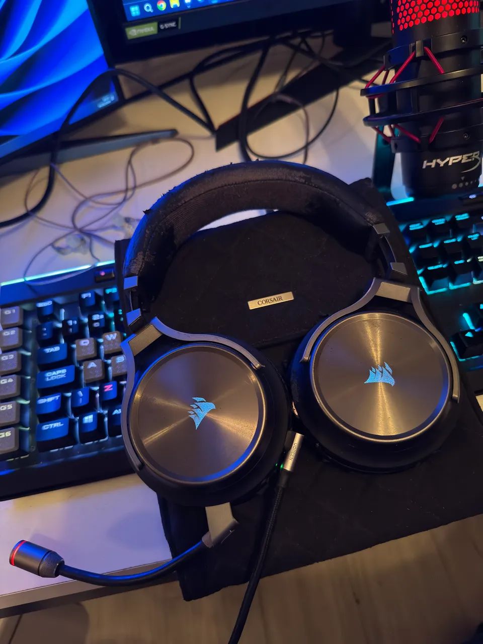 Fone Corsair Virtuoso SE Wireless Rgb 