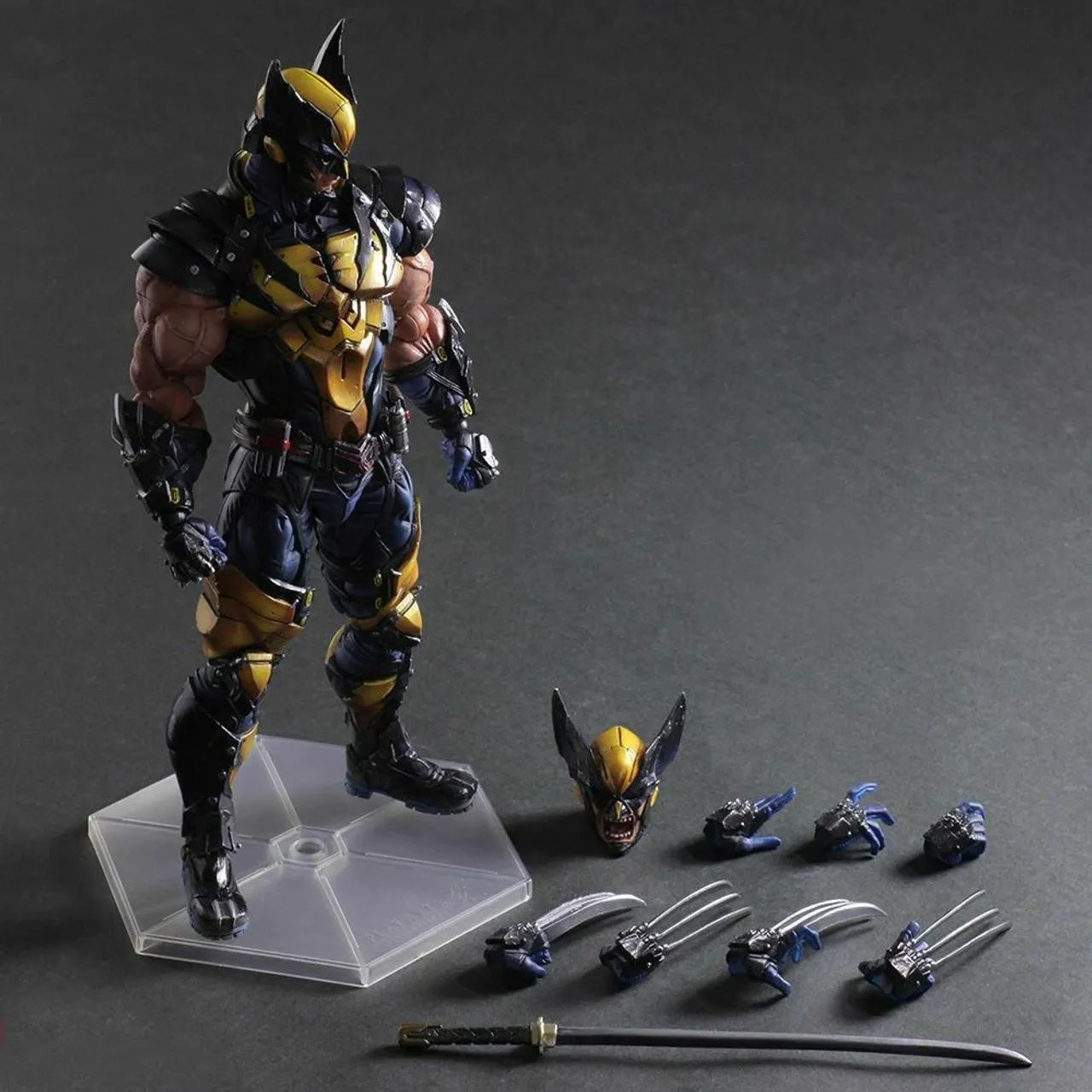 Action Figure Play Arts Kay Wolverine  - Foto 3