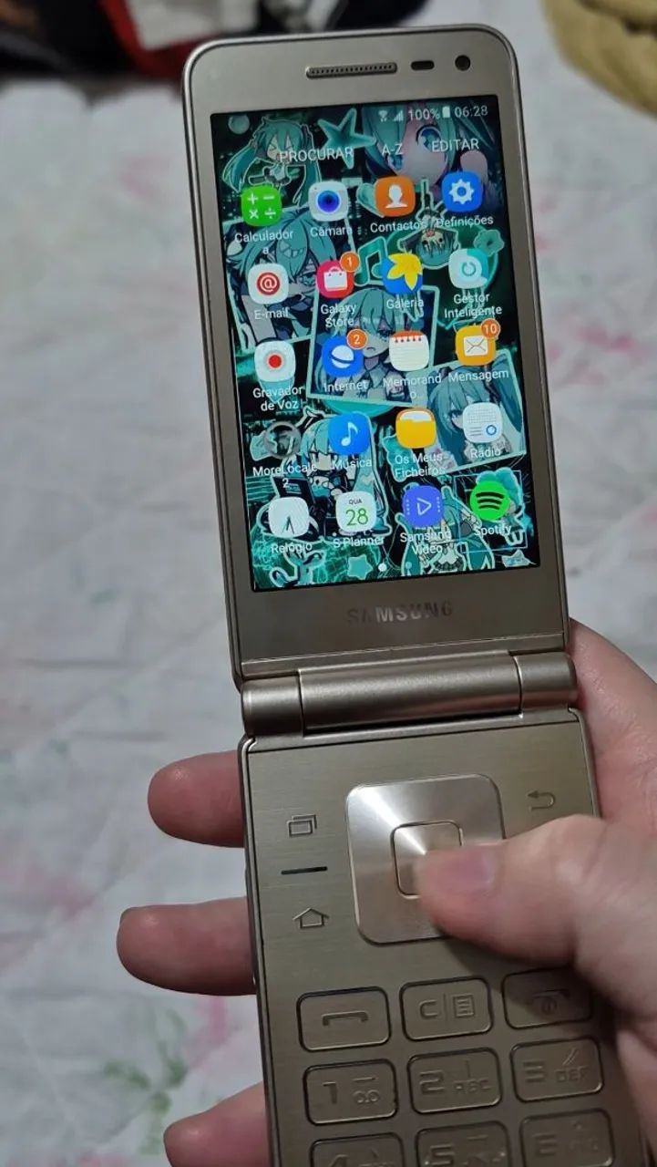 Samsung Galaxy Folder - Flip Android Retrô / Colecionável - Foto 4