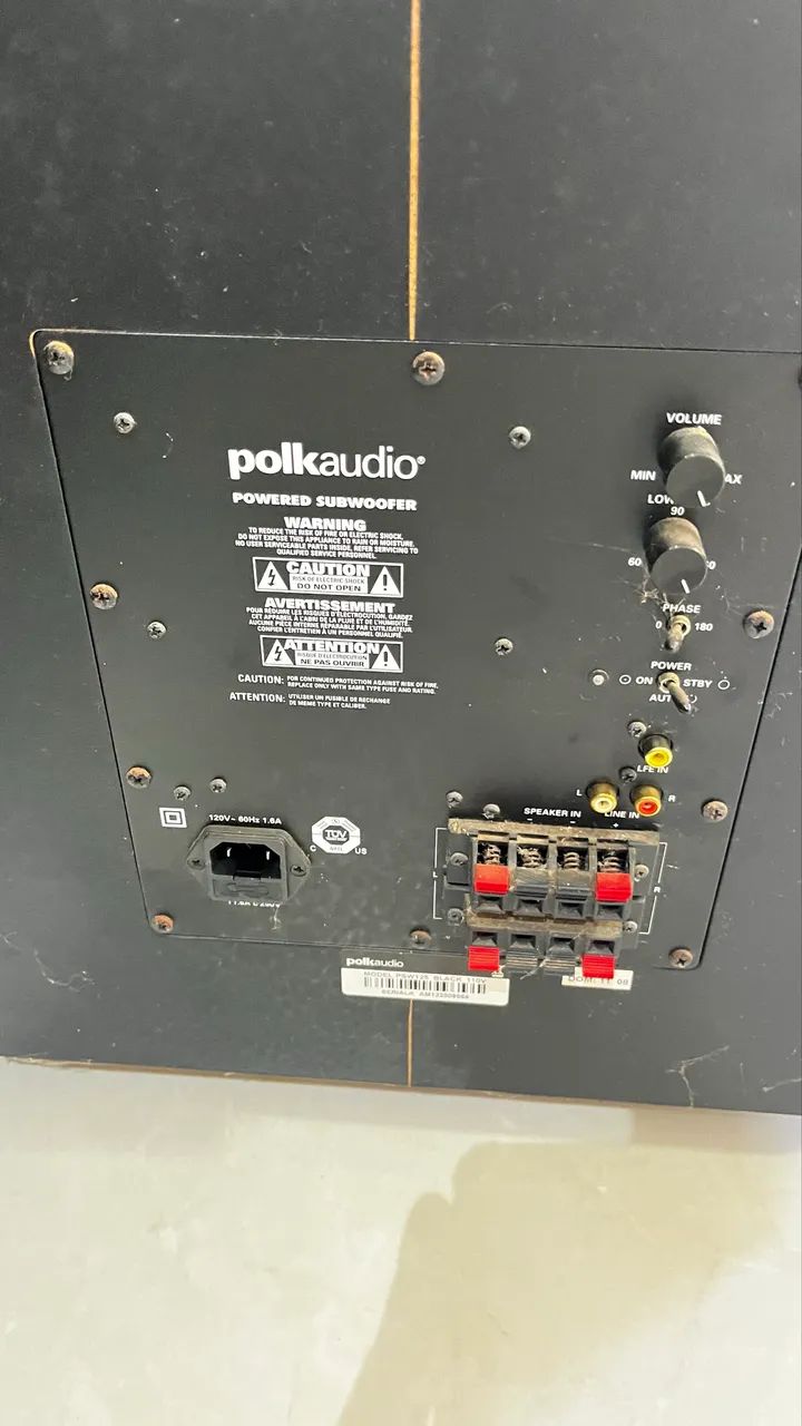 Subwoofer polkaudio 