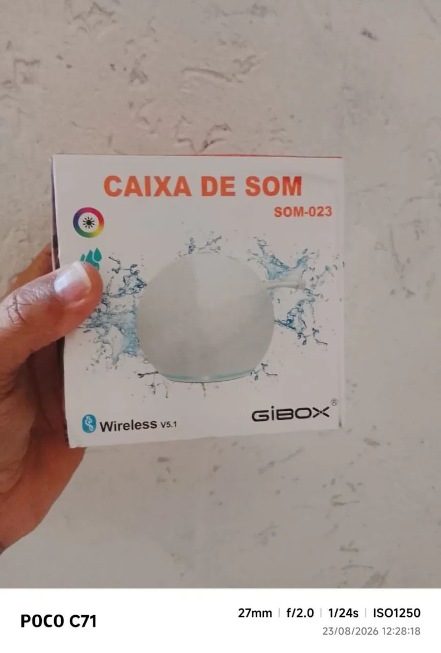 Caixa de som portátil Bluetooth Alexia  - Foto 4
