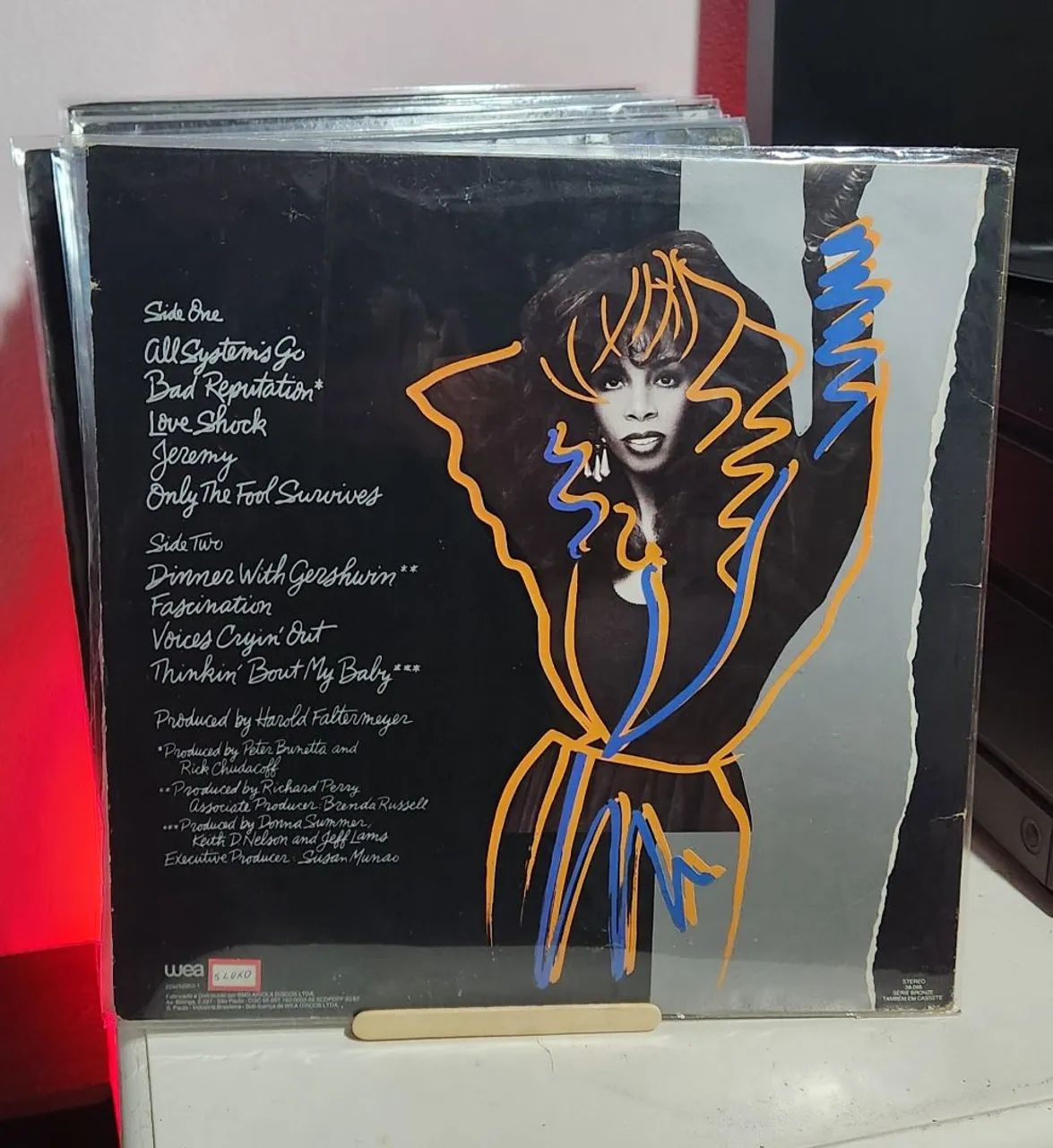 Disco vinil DONNA SUMMER "ALL SYSTEMS GO" lp - Foto 2
