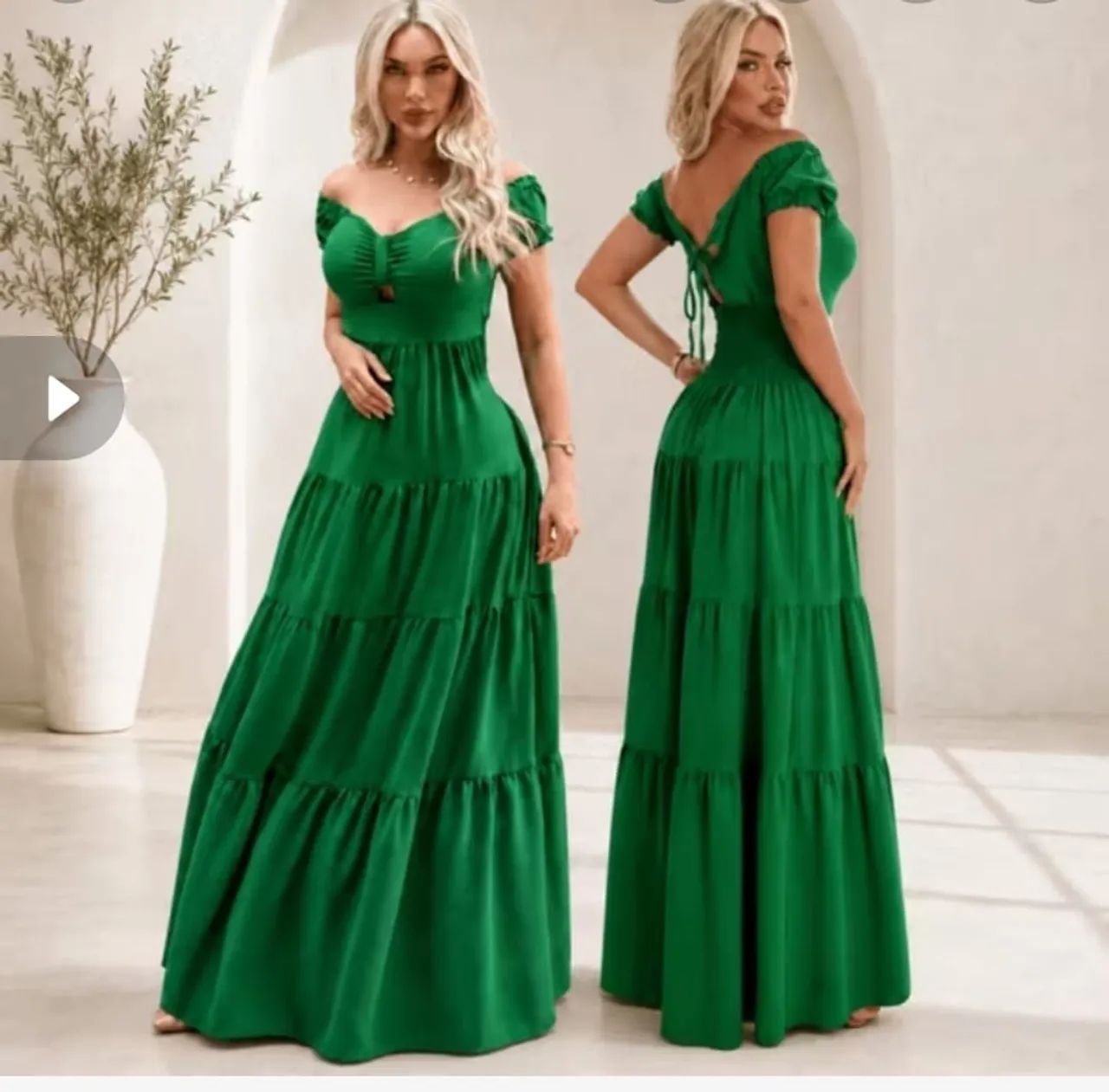 LINDO vestido longo 