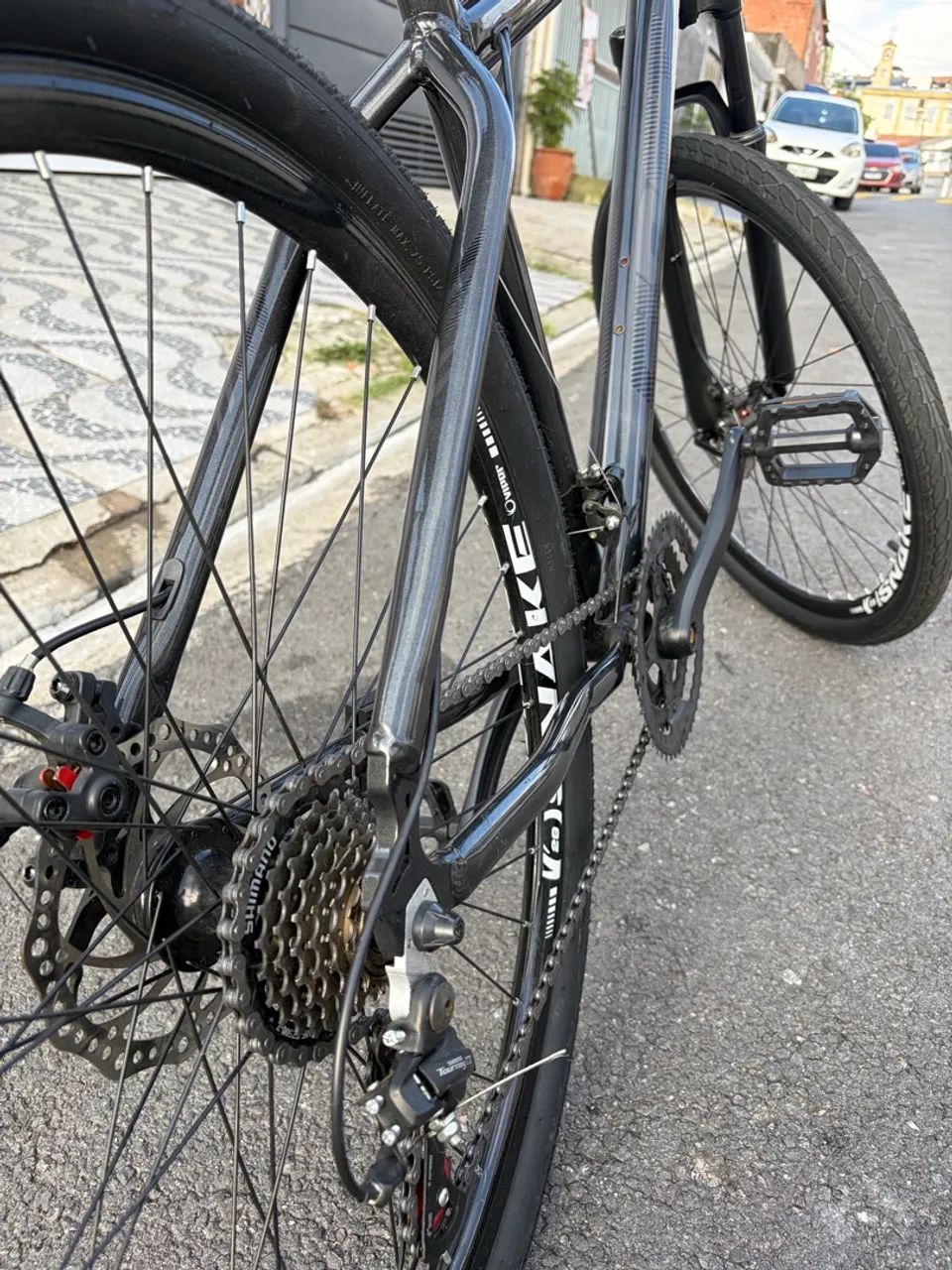 Bicicleta aro 29 preta - Foto 5