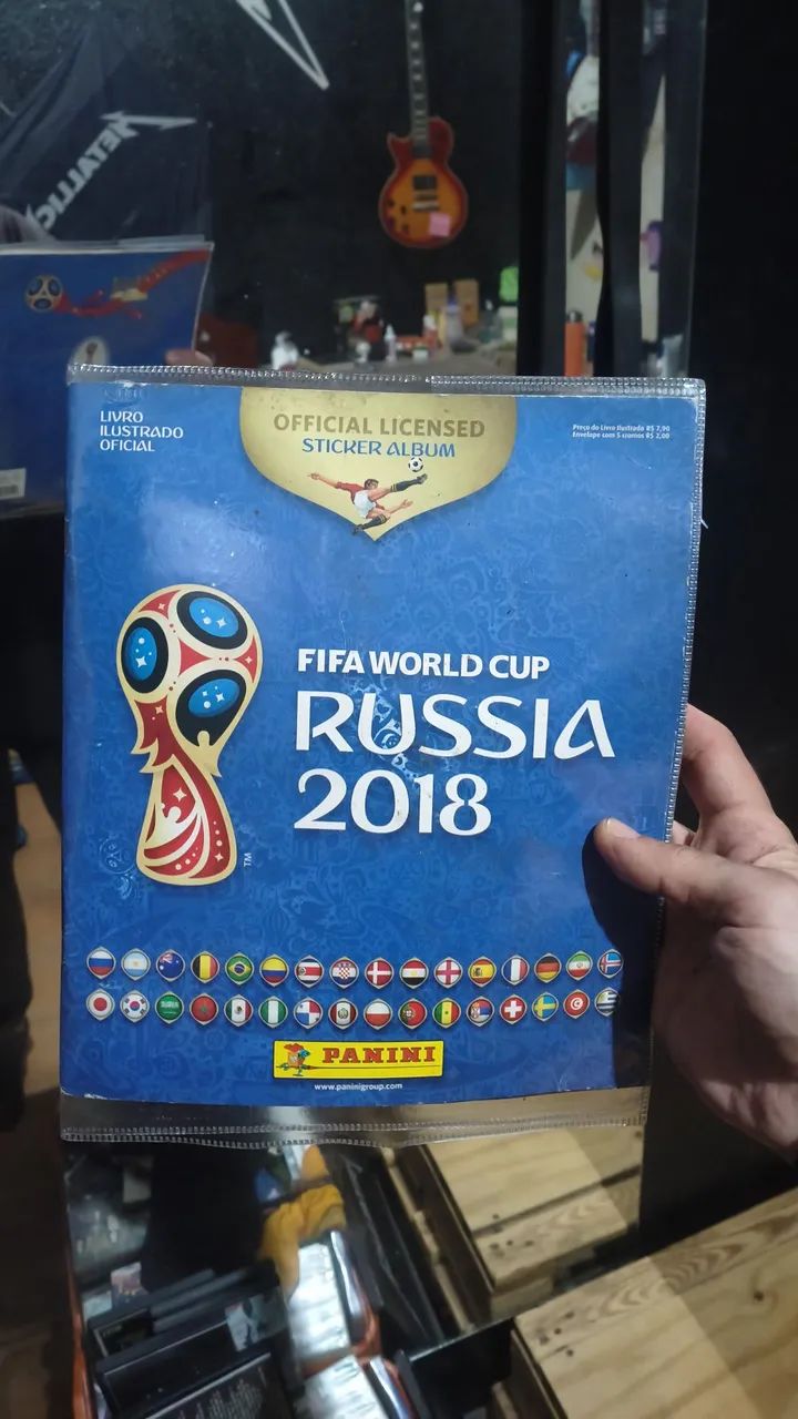 Álbum da copa completo