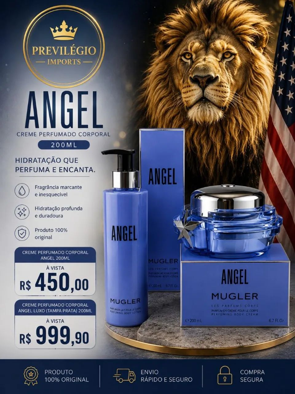 Creme perfumado corporal ANGEL  - Foto 3