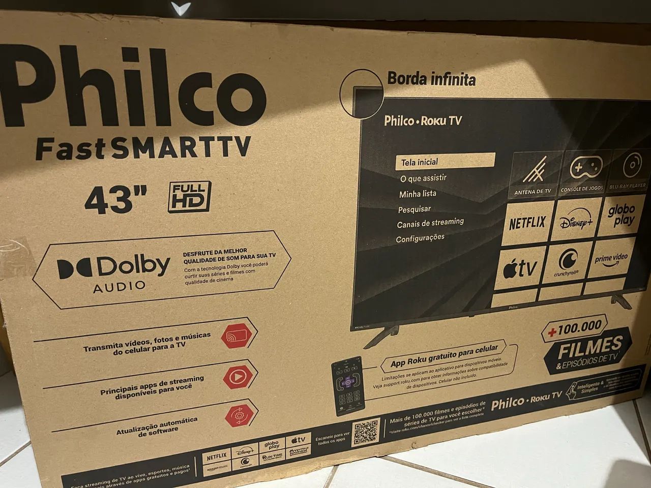 SMART TV Philco 43? Full HD