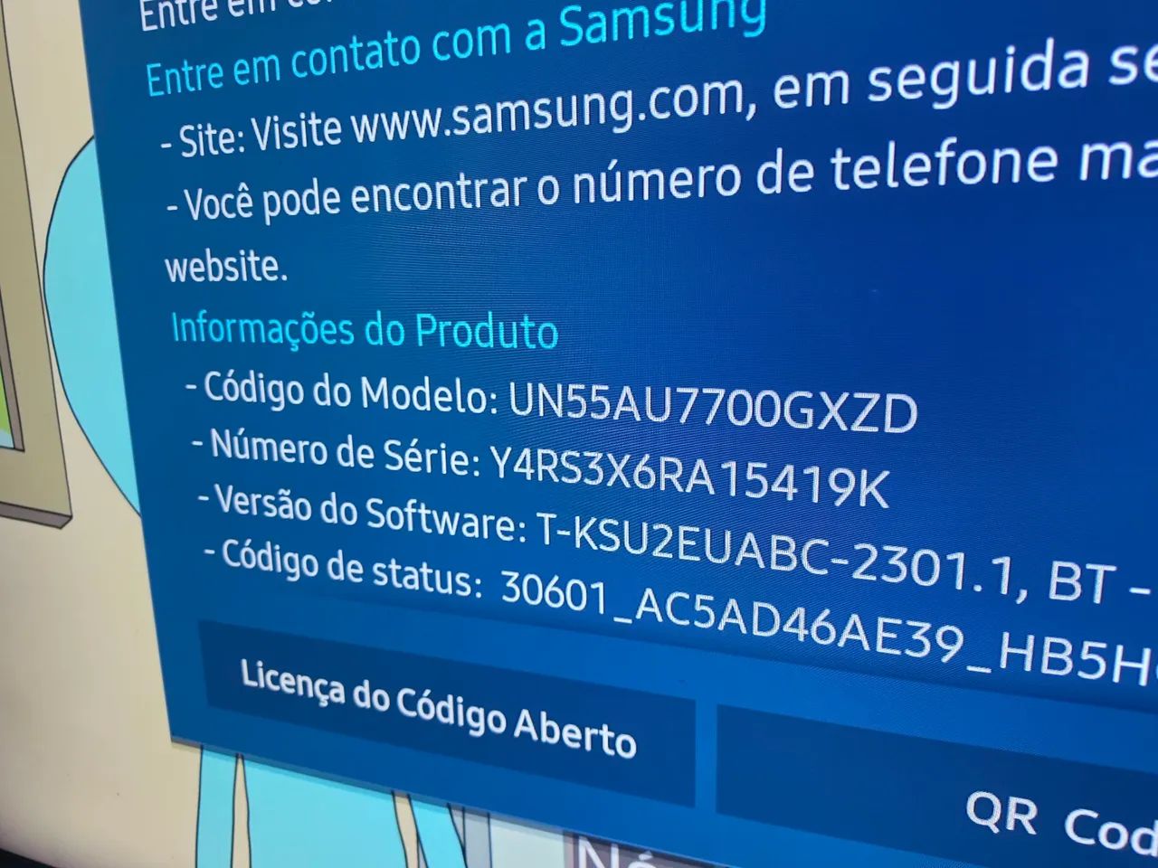 Smart TV Samsung 55" UHD Crystal 4K  - Foto 2