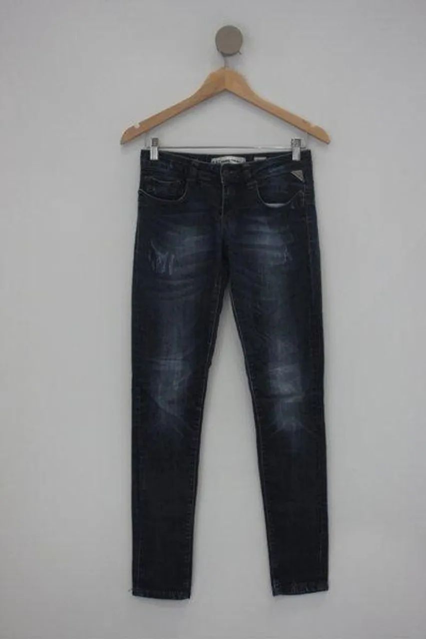 calça jeans handbook feminina azul