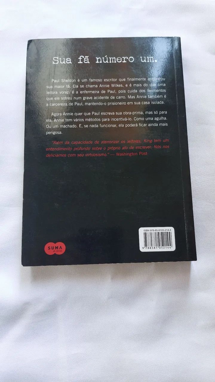 Livro Misery - Stephen King - Foto 2