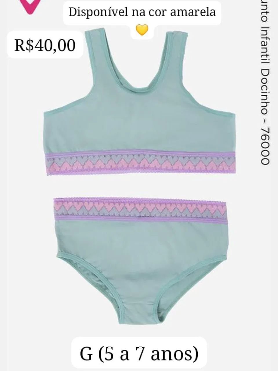 Roupa infantil 