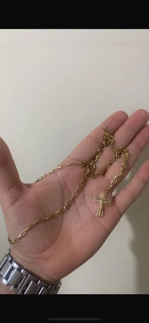 Colar de ouro 18k - Foto 3