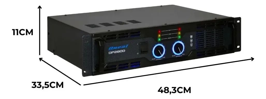 ONEAL AMP OP2800 500W  - Foto 5