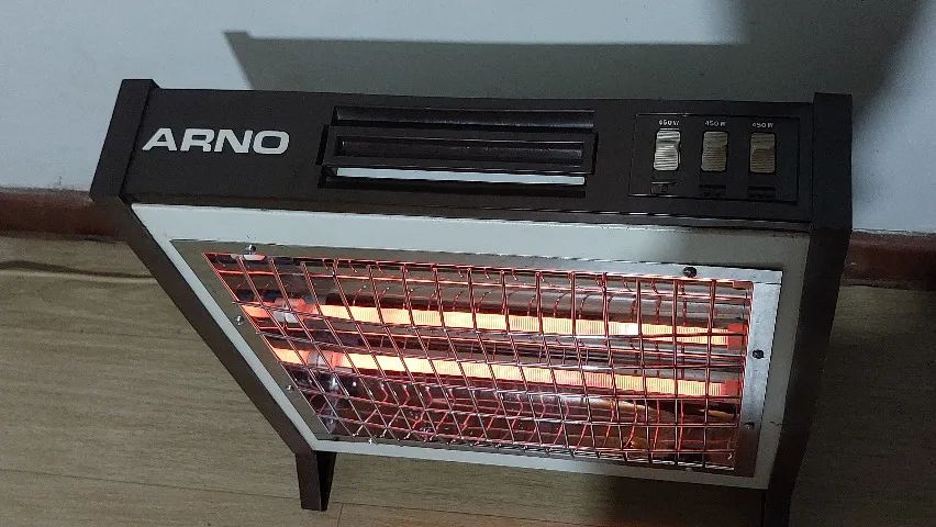Aquecedor ambiente elétrico Arno Aqa1350w - 3 temperaturas -110v - ac. cartão - Foto 6