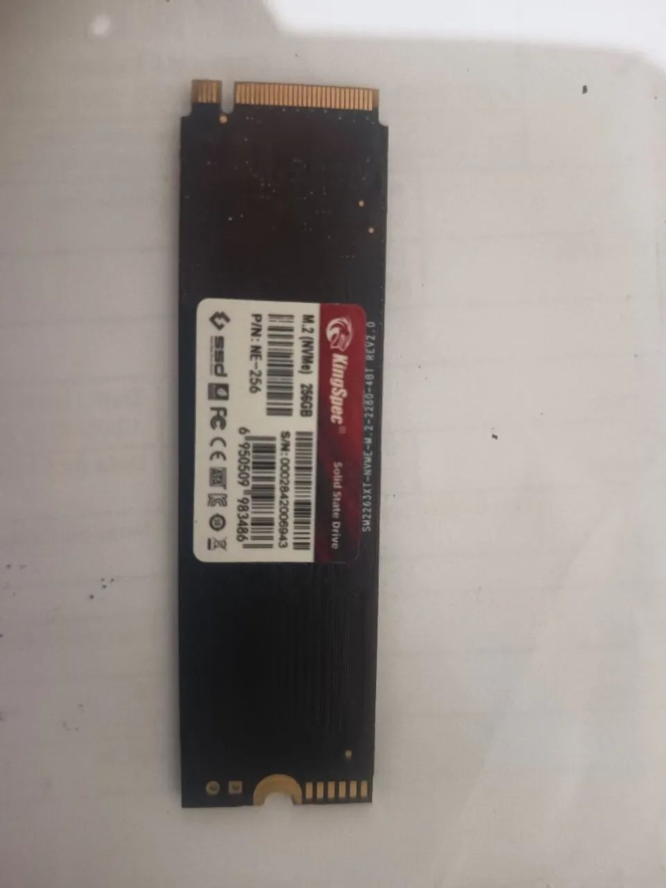 SSD NVME KINGSPEC 256GB