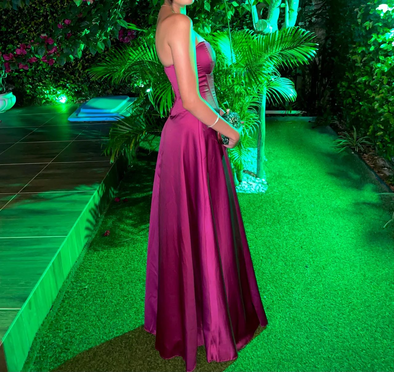 Vestido fúcsia madrinha ou convidas  - Foto 2