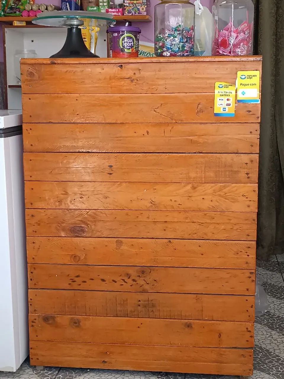 Vendo balcão de madeira. - Foto 2