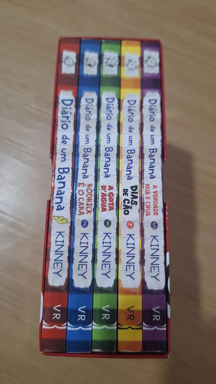 Box Diário de um Banana, 5 livros da coleção - Livros e revistas