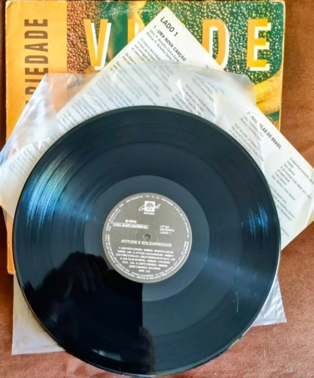 Lp Disco De Vinil Gospel Evangélico Atitude E Solidariedade - Vinde - Foto 3