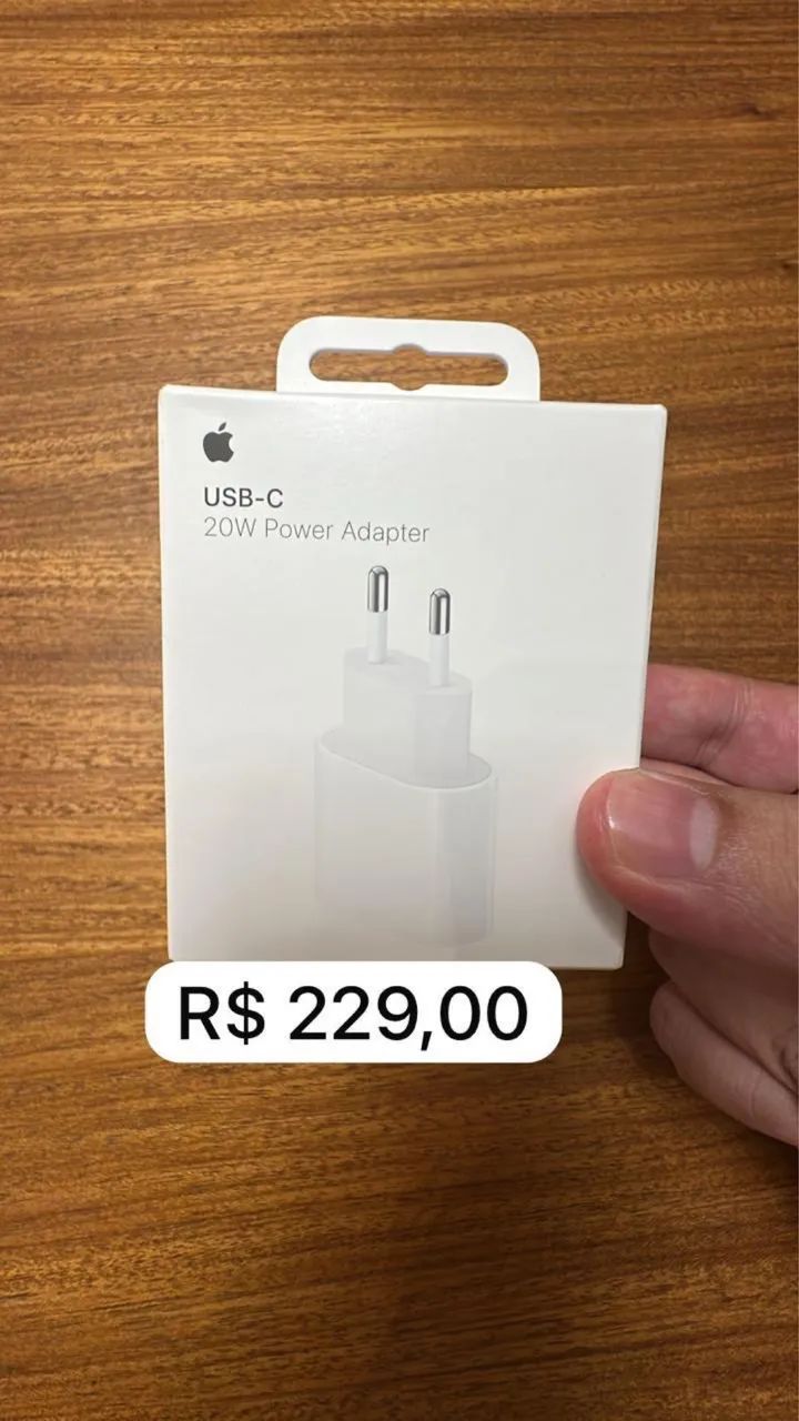 CARREGADOR USB-C DE 20W APPLE