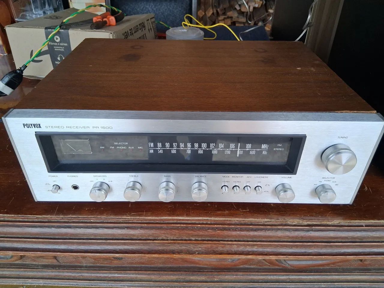 Receiver polivox PR 1500 funcionando perfeitamente  - Foto 2