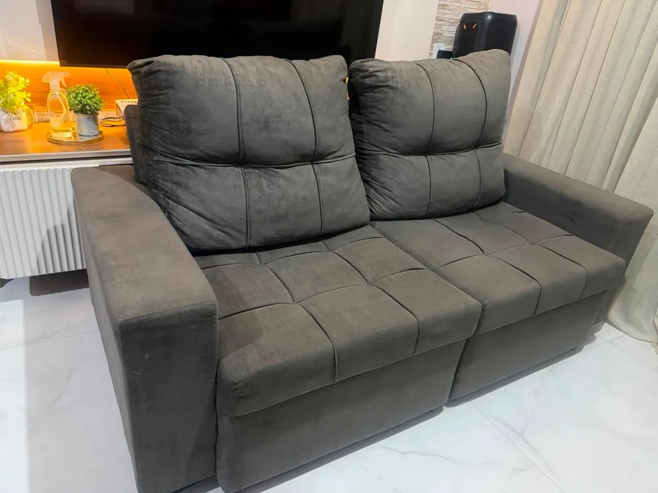 Sofá retrátil e reclinável  - Foto 2