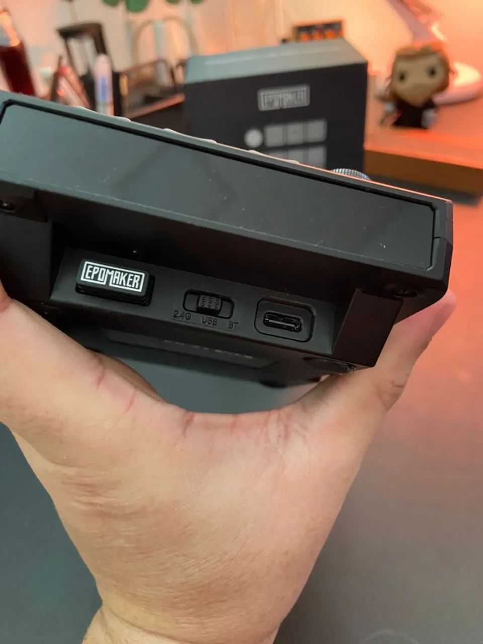 Teclado mecânico numérico EPOMAKER EK21 Triplo Modo e Knob de Alumínio - Foto 4