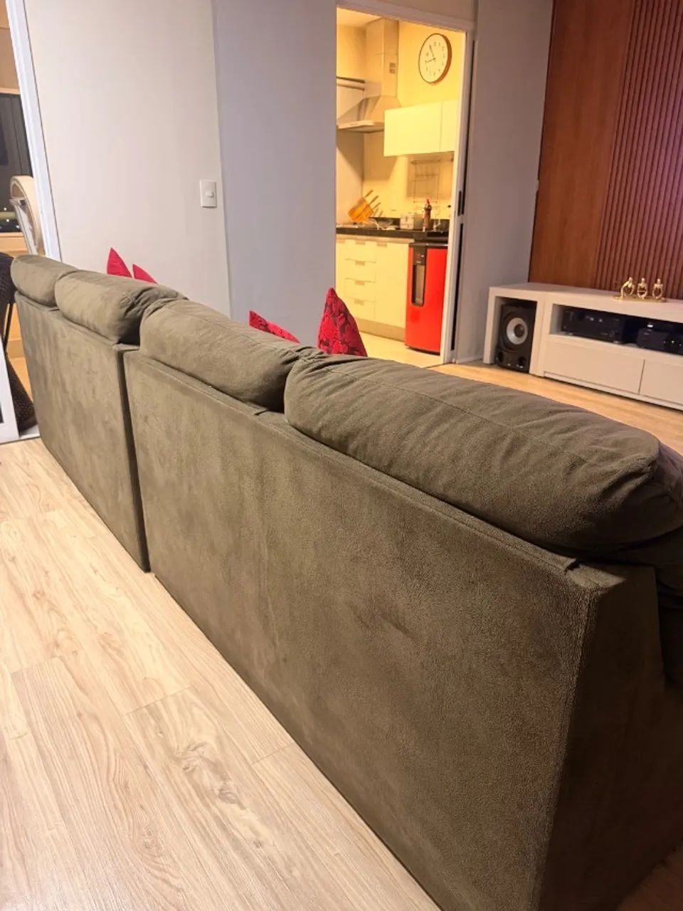 SOFÁ CAMA MARCA HERVAL (CAMA DE CASAl) - Foto 4
