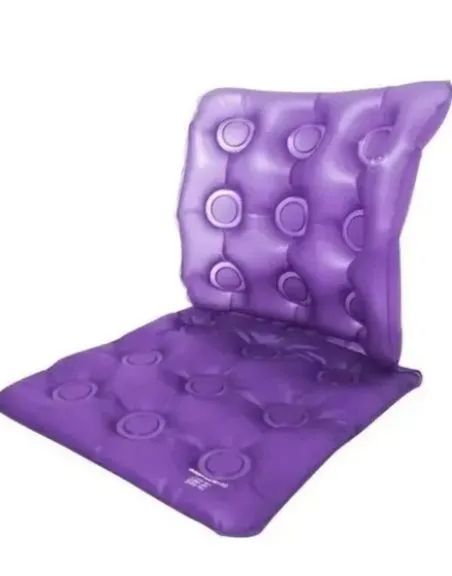 Almofada em gel com encosto inflavel