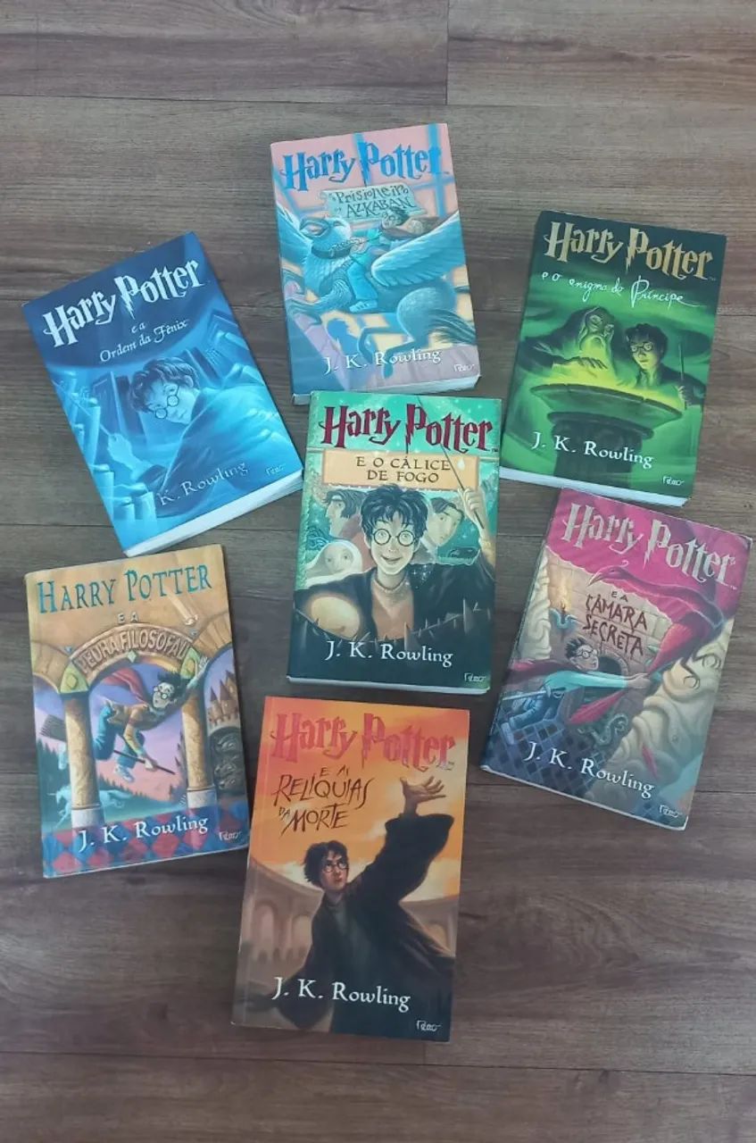 Coleção Completa Harry Potter - 7 Livros Originais | Editora Rocco 