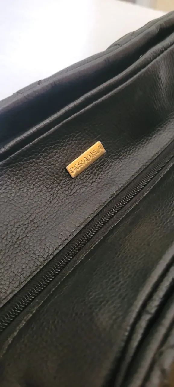 Bolsa de couro com matelassê Doramila  - Foto 2