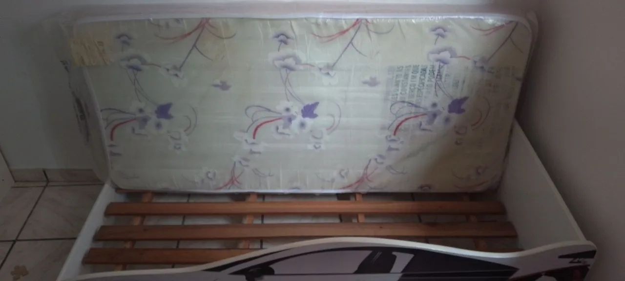 Mini cama carro + Colchão 150, - Foto 5