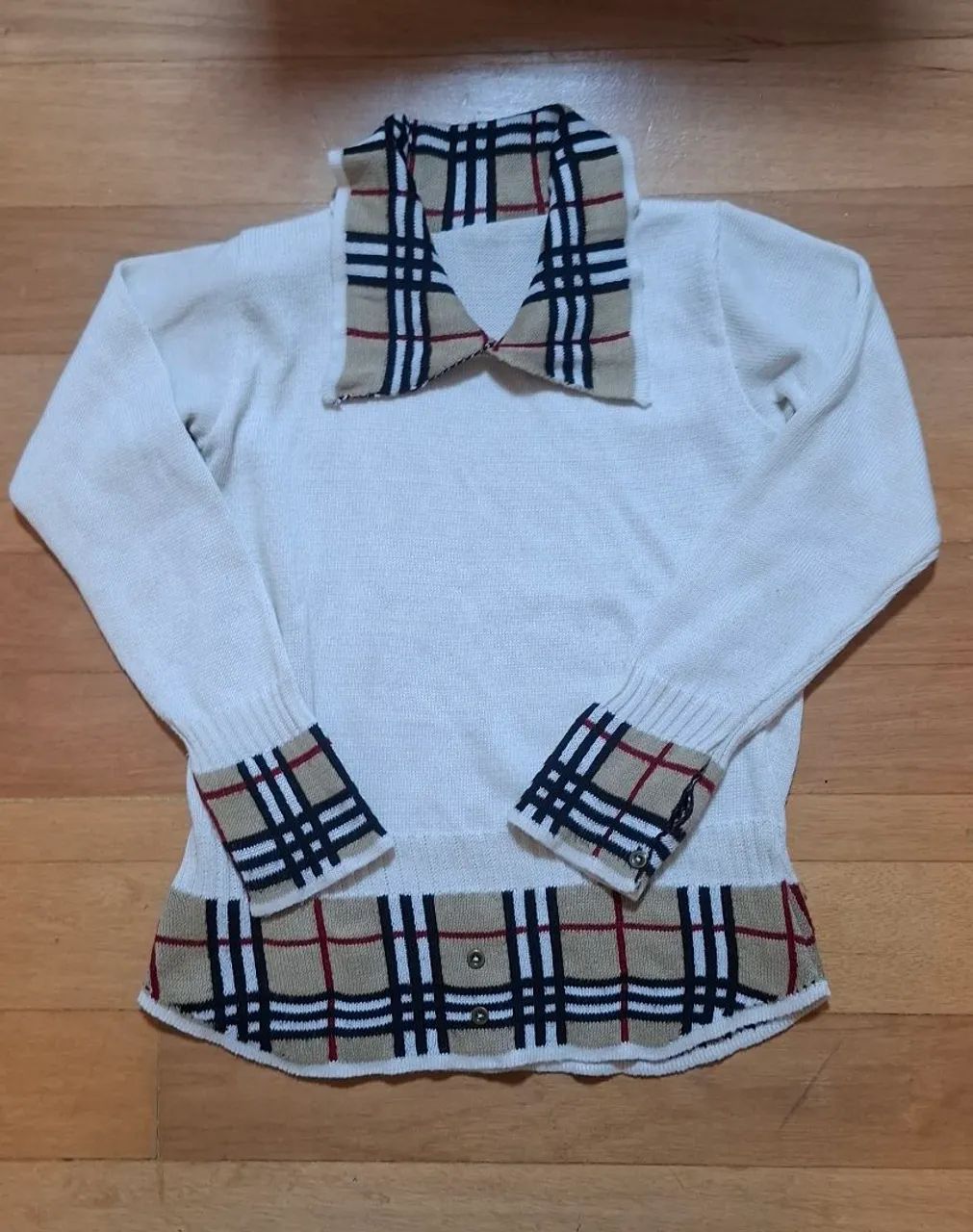 Blusa manga comprida - Tam M - Foto 2