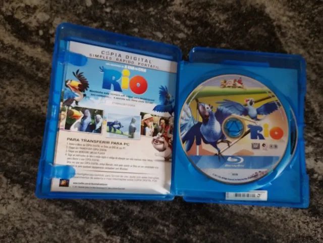 Blu-Ray+DVD - filme Rio. Aproveite! - Foto 3